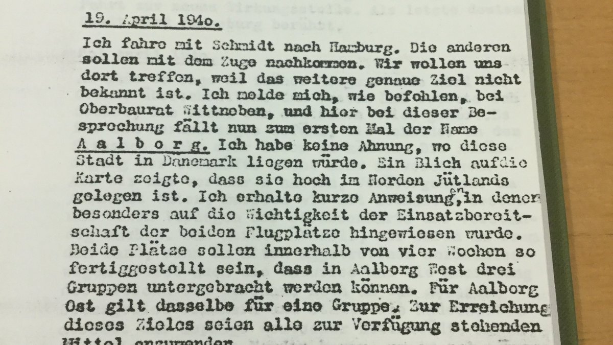Bruns has often been incorrectly referred to as a 'Gauleiter' instead of a 'Bauleiter' (construction manager). In April 1940, his team of an architect, electrician & administrative clerk headed to Aalborg - which they had never heard of - to expand the Luftwaffe's airfield there.