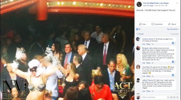 There it is  #MAGA. Your Pres at the raunchiest sex club in Vegas with a bunch of Russians in 2013.A club that simulated golden showers with an act called Hot for Teacher.It’s only a matter of time before future history books add “golden shower” to their indices. #MorningJoe