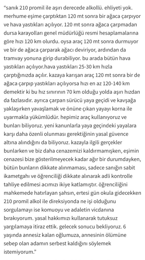 İlk kez bir can almadığı gibi adalet sağlanmazsa son da olmayacaktır. İki ailenin de ölene kadar hiç unutmayacağı bir ad olacak. Hatta soyad. #duygudeleniçinadalet  #duyguicinadaletistiyoruz #duyguicinadalet