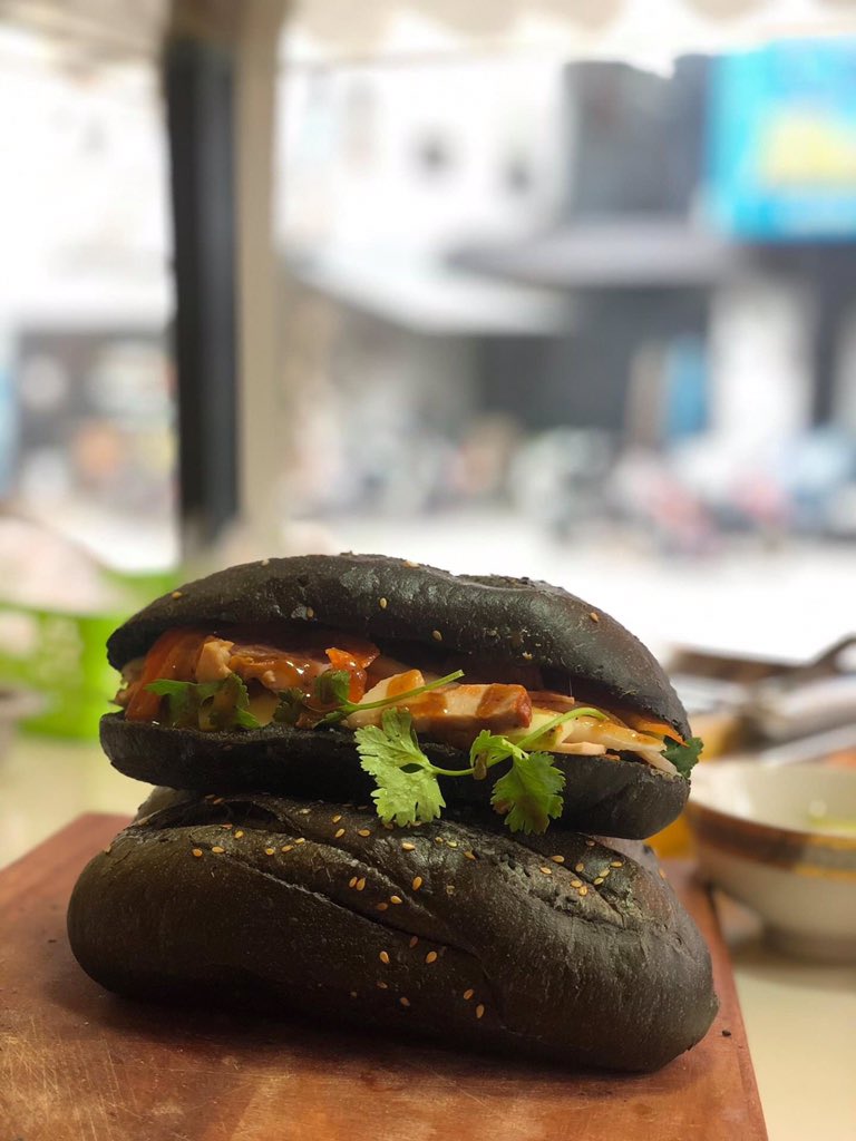 Bred smook bamboo Vietnamese very delicious