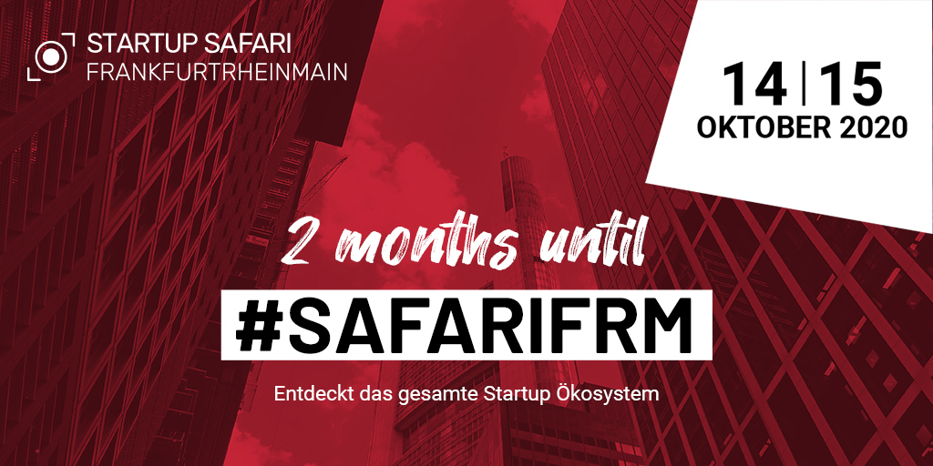Startup SAFARI FrankfurtRheinMain tweet media