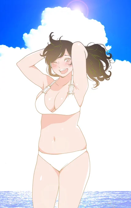 近々SUZURIから水着オトメをグッズ化する予定ですー。少々お待ちください。 