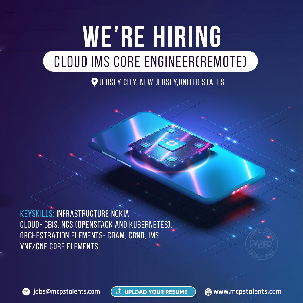 on Twitter "Grab a Cloud IMS CoreEngineer (Remote) job in