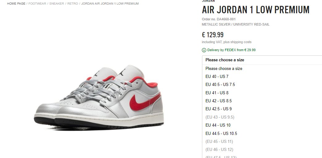 sneaks up air jordan 1 low