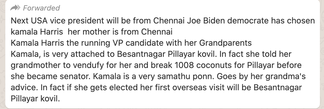 beastoftraal's tweet image. Hahahahahahaha... these WhatsApp forwards, I tell you... :)