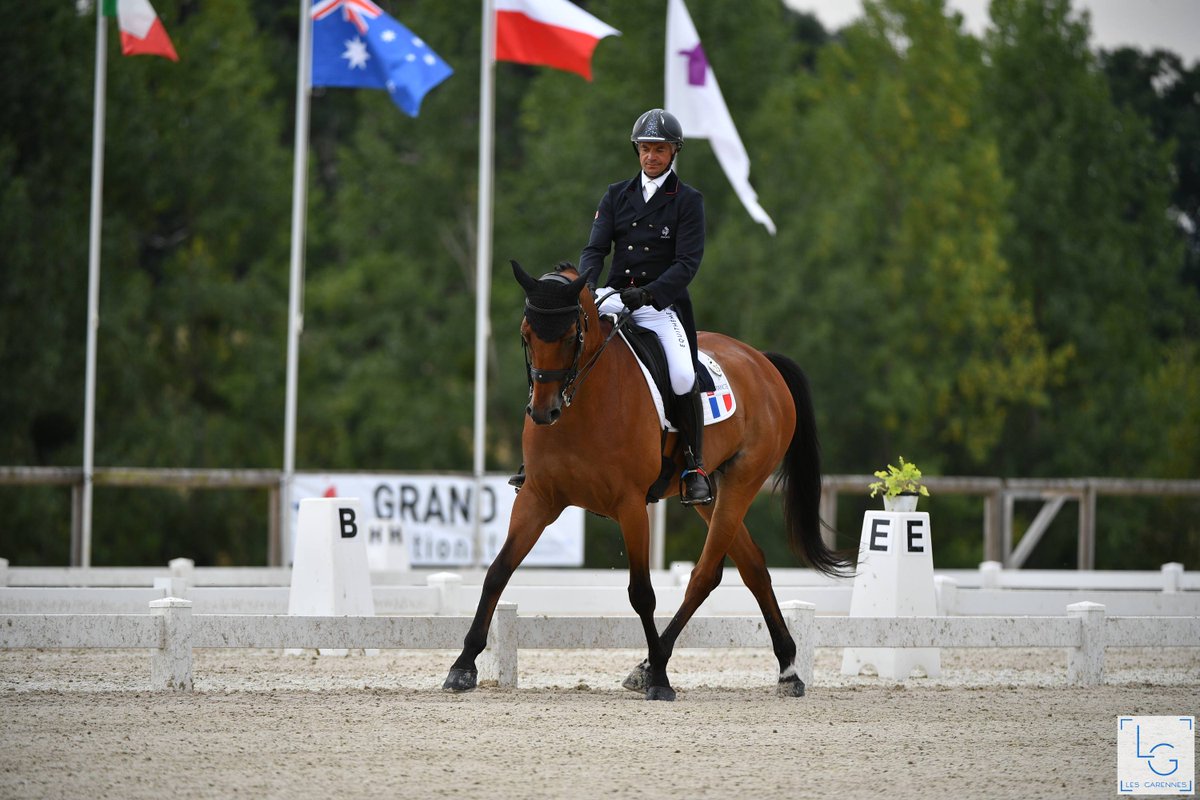#ConcoursComplet CCIO 4*S Le Pin au Haras
A l’issue de la première journée, l'#EquipeDeFrance est en tête du classement provisoire de la Coupe des nations <a href="/FEI_Global/">The FEI</a> !💪🇫🇷 
🔜 RDV samedi pr le CSO et dimanche matin pr le CROSS.
📋 Starlists &amp; résultats : results.worldsporttiming.com/event/23