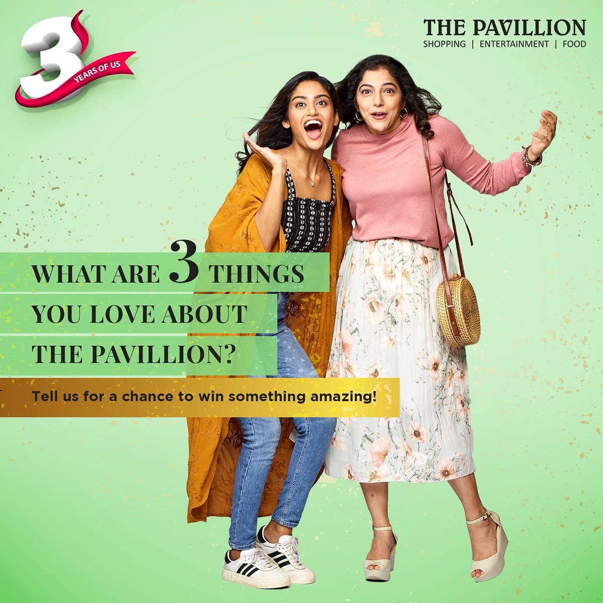 pavillionpune's tweet photo. #ContestAlert
A good way to celebrate #3YearsOfUs is to find out what you love about #ThePavillion. Tell us 3 things you love about us and you could win shopping vouchers!

#3YearsOfPavillion
#pavillionpune #contest #Anniversary #punecontest #IndianMalls #SafetyFirst https://t.co/DoNHtcJzDX