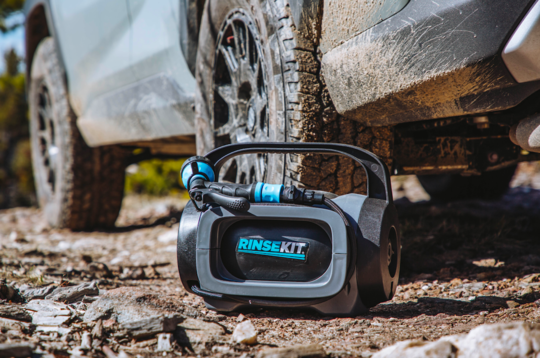 RinseKit POD.

Easily rinse 2 people from head to toe or mist the team during a hot day. Rinse off after surfing, running, biking, or any activity. Wash your pets, clean the kids, and keep your gear clean and working well.

#rinsekitpod #rinsekituk #portableshower #surfing