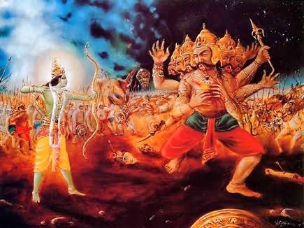 This world is very strange. There is an indulgence in enjoyment from head to toe, there is also the Bhogist Ravana, there is Angad wary of the Bhogas, there is also Hanuman composed in Anurag and Vairag.