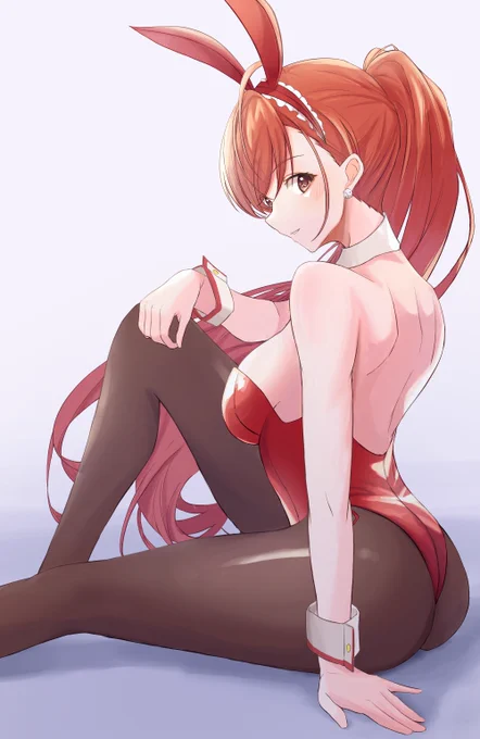 バニー夏葉
#有栖川夏葉 
#シャニマス 