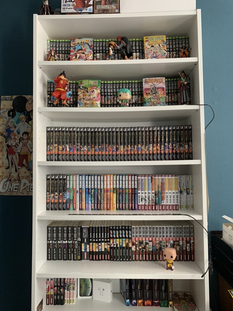 Ma Mangatheque stylé hein + de 800 mangas