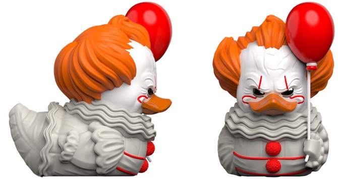 Flottez dans votre bain avec Grippe-Sou ! 🎈🛀🤡

<a href="/TubbzCosplay/">Tubbz Cosplaying Ducks (Fan Page)</a> dévoile des canards de bain "BloodBath" avec aussi Regan de L'Exorciste, Beetlejuice et The Lost Boys.

Infos et achat 👉 sking.fr/GrippeSou-Tubbz