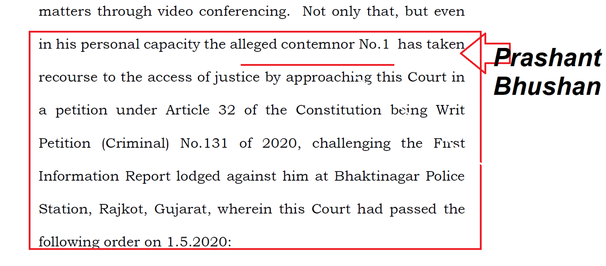 The SC judgement in  #PrashantBhushan case has excellently parsed the difference between criticism of a judge as an individual (for which no contempt but private civil route exists) and the criticism in judicial capacity (for which contempt can and has been invoked). 1/3