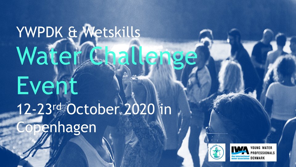 Young Water Professionals! - <a href="/YWPDK/">Young Water Professionals Denmark</a>
  and <a href="/Wetskills/">Wetskills</a> are providing a great opportunity for any YWP to gain international experience and network, while contributing to a real case.
See link for more info and to apply. Deadline 8th of Septemeber.
ywp.dk/wetskills_wate…