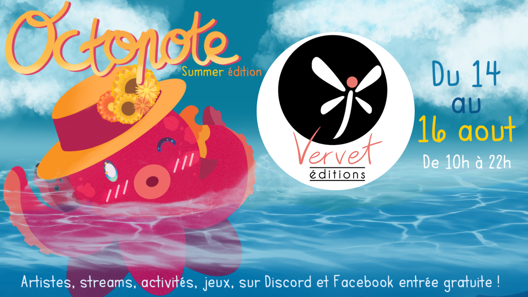 VervetEditions's tweet photo. Hop la convention a commencé ♥ Venez nous voir on est tout en bas ♥ #octopote #convention #conventionvirtuelle 
https://t.co/sxexLDyulD https://t.co/ffK4nw91OU