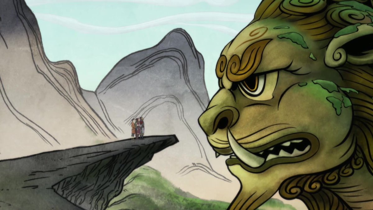 we learn the story of the first avatar! tlok gives so much more detail in book 2 about the spirit world and all things spiritual. we learn about the history of the lion turtles, and we learn about raava the avatar spirit.