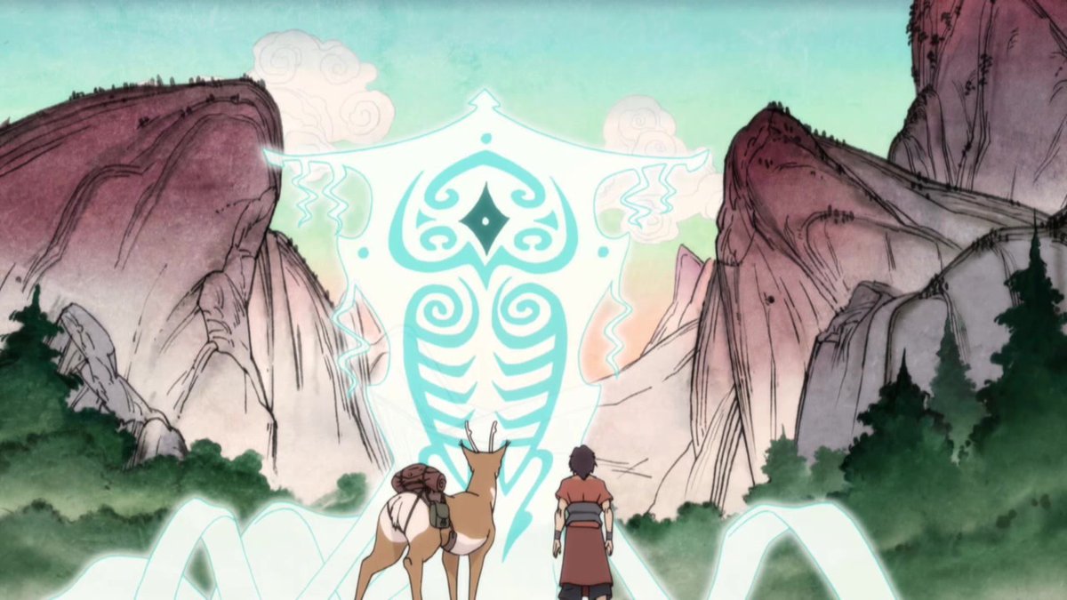 we learn the story of the first avatar! tlok gives so much more detail in book 2 about the spirit world and all things spiritual. we learn about the history of the lion turtles, and we learn about raava the avatar spirit.