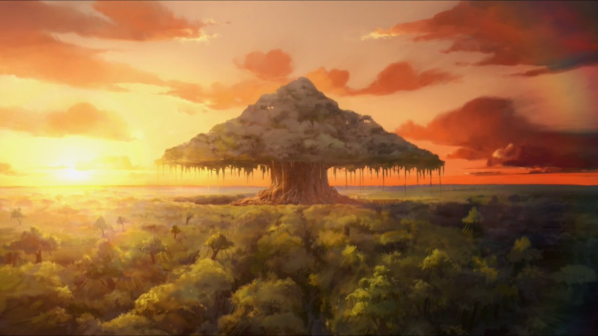 the animation in the legend of korra is absolutely breathtaking! the colours and landscapes are so impressive and the experience you get watching these cinematic shots is beautiful.