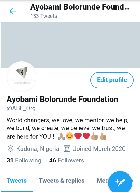 ABF_Org's tweet photo. Good morning, remember "be the change".
#ABF_Org
#FridayThoughts
Kindly follow us, thanks! https://t.co/l5CrSe6smc