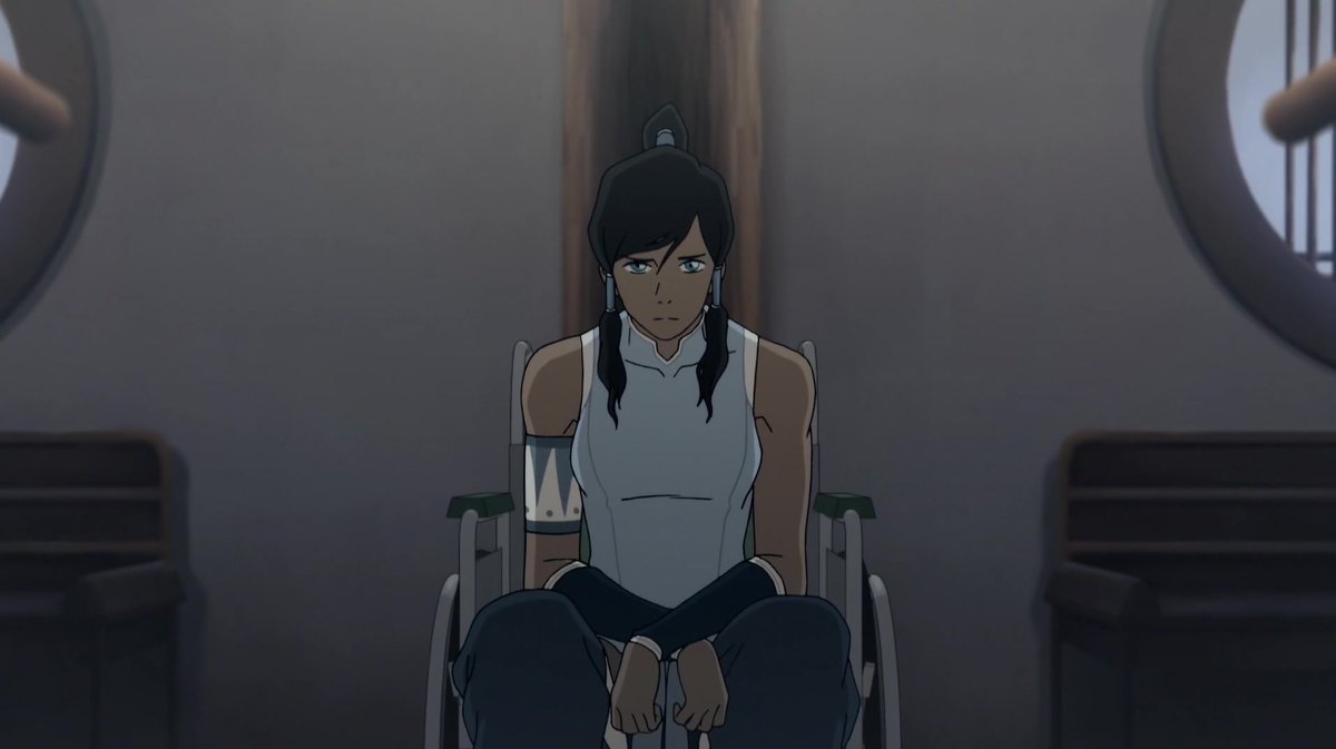 something really important shown in the legend of korra is that recovery isn’t linear. even after being physically healed, korra still struggled mentally. it’s important to represent realistic struggles in kids shows, because they exist.