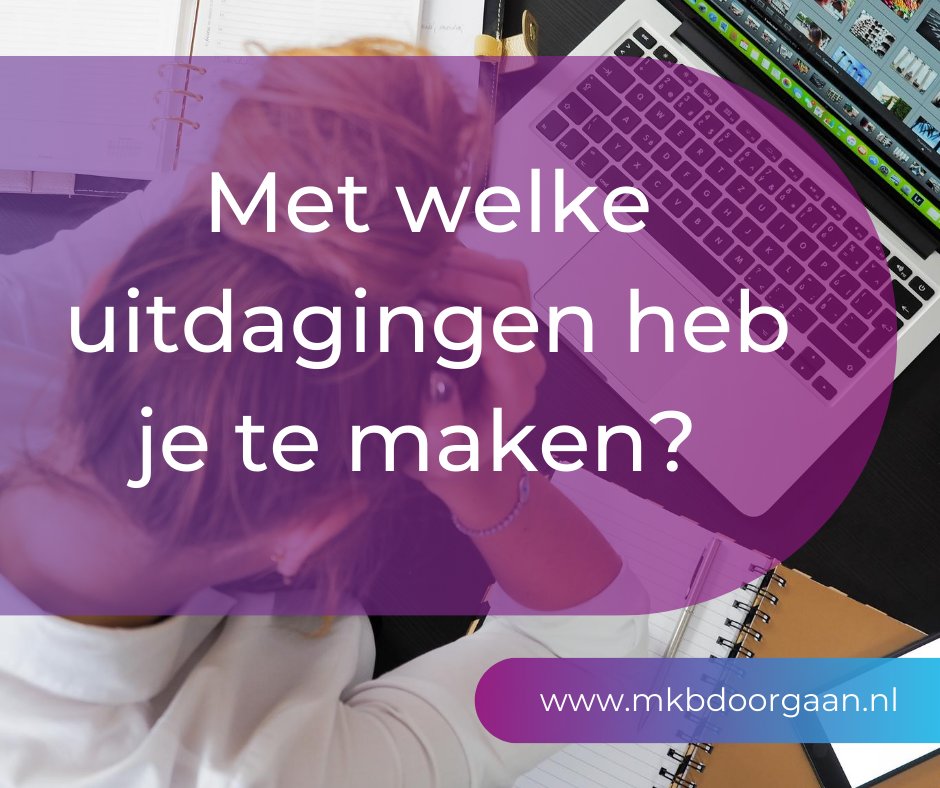 Financieel gezond ondernemen kan voor jou een uitdaging zijn.☔ Dat je zelf aan het roer staat, betekent niet dat je het ook allemaal alleen moet doen. 

Samen jouw uitdagingen eens bespreken? Wij geven je kosteloos en onafhankelijk advies.👩‍💼 

👉mkbdoorgaan.nl