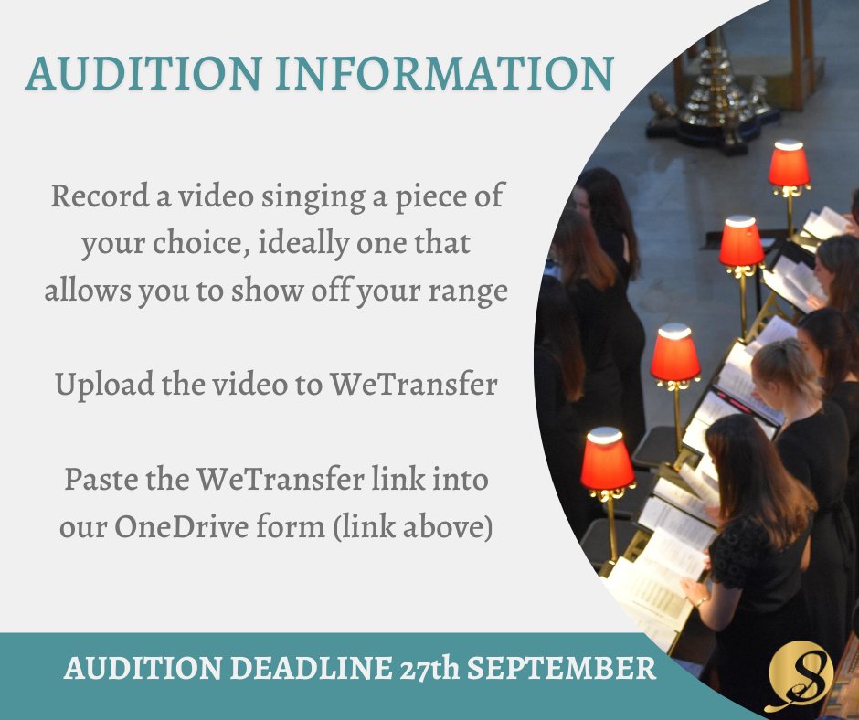 ExeterSingers's tweet photo. Looking to join a chamber choir at @UniofExeter? Today we've opened our auditions for Singers 2020/21. Submit your video at https://t.co/7YlsGDcfcS apply. Auditions close on the 27th September 💚🎶 https://t.co/4Kk2229k7N