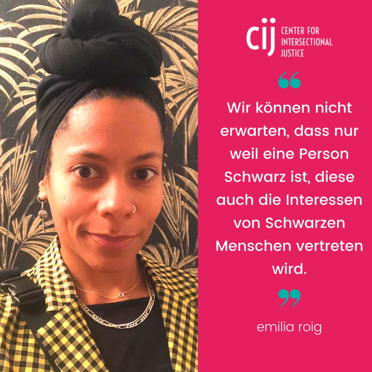 EmiliaZenzile's tweet photo. Aus meinem Interview mit @dlfnova 📣

#KamalaHarris #systemicchangenow #intersectionaljustice https://t.co/7Ppj9JK2Hx