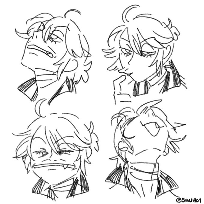 Trying to stress free myself by drawing unrestrained Luca

#identityV #identityVイラスト 