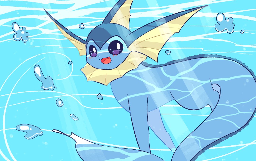 oemmtoru's tweet photo. シャワーズ
#ポケモン版深夜の真剣お絵描き60分一本勝負 https://t.co/QyEBeRcS9o