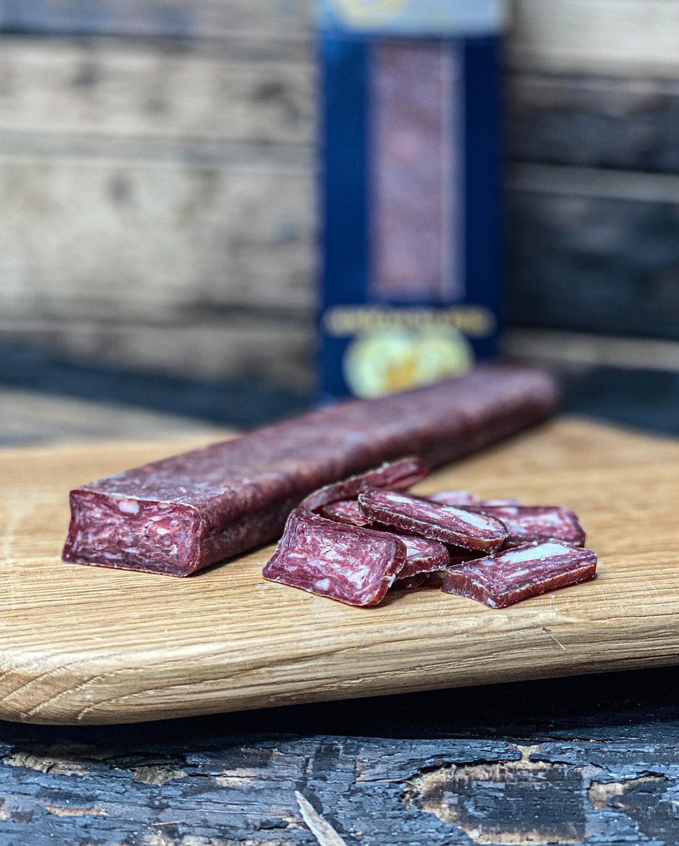 wildgamemeat's tweet photo. New product 🔥 Armenian dried beef salami with brinza cheese .  #tasteofarmenia #quality #driedbeef #salami #perfection  @ Bury St. Edmunds https://t.co/mNJiGJQWmj