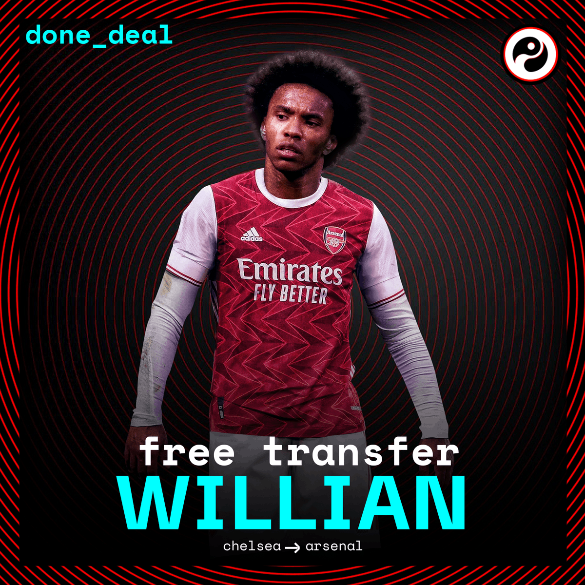 Squawka News On Twitter Done Deal Arsenal Have Confirmed The Signing Of Willian From Chelsea On A Free Transfer