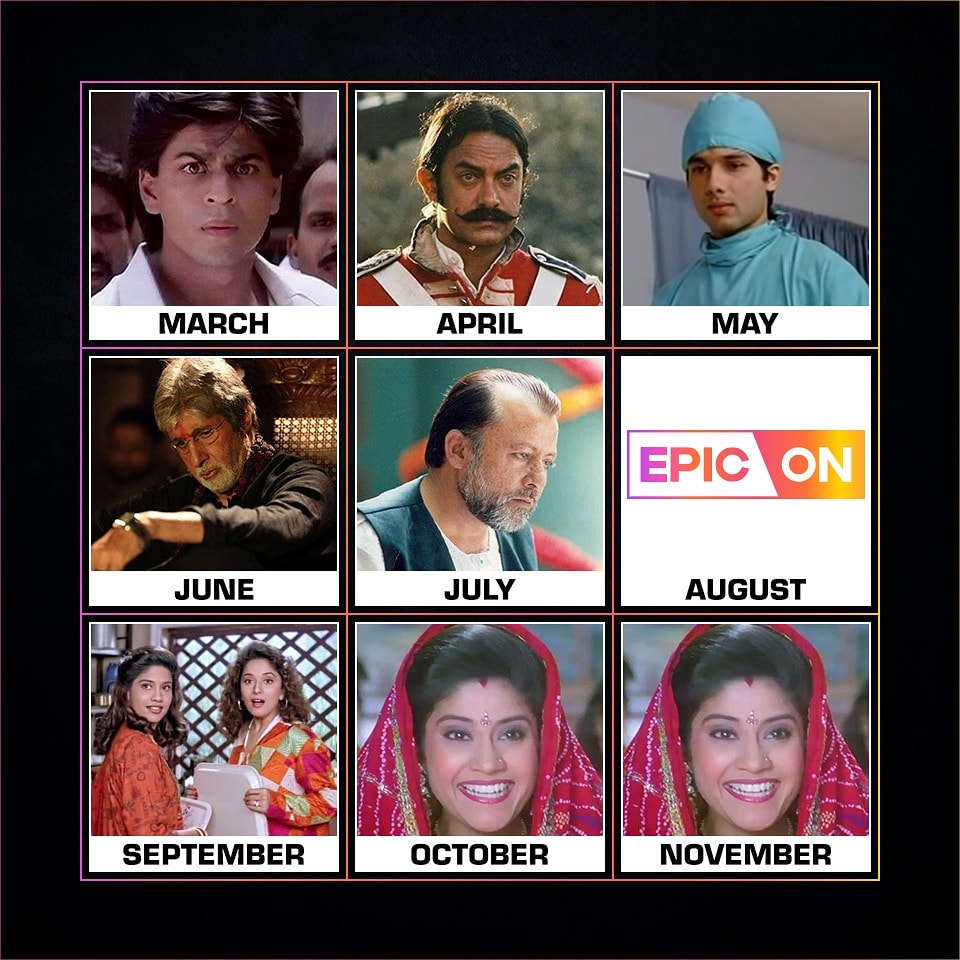 theepicon's tweet photo. 2020 is going to get an EPICtastic spin! 💫
@EpicChannelIn @showboxchannel
#monthgrid #mood2020 #moodgrid #allinone #EPICON #epiclaunch #epicshows #epicmovies #epicgames #epicchannel #in10medianetwork #movies #filamchimovies #showboxchannel https://t.co/CuKiiqXECN