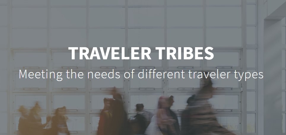 DOWNLOAD the ebook. #BusinessTravel “traveler segmentation”, a better understanding about the different types within your business. Technology, millennial, global trotters all have evolving travel expectations #TravelTribes ow.ly/q6dR50AVynz