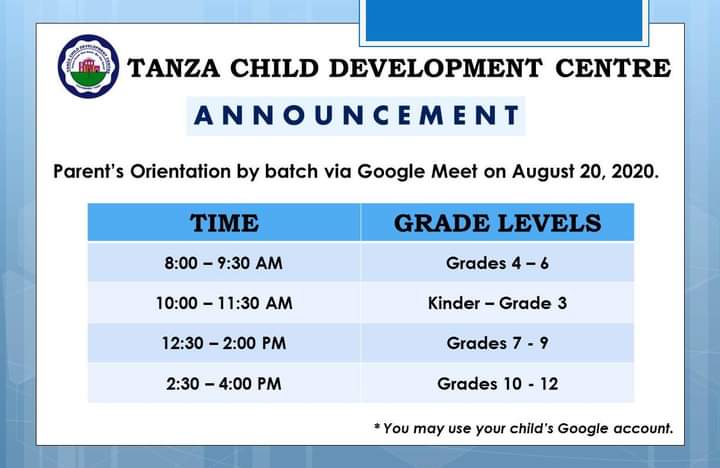tcdc_official's tweet image. TCDC OFFICIAL ANNOUNCEMENT
We will still push through the scheduled opening of classes this August 2020. 
We would like to give you the revised schedule for the opening of school year 2020-2021.
