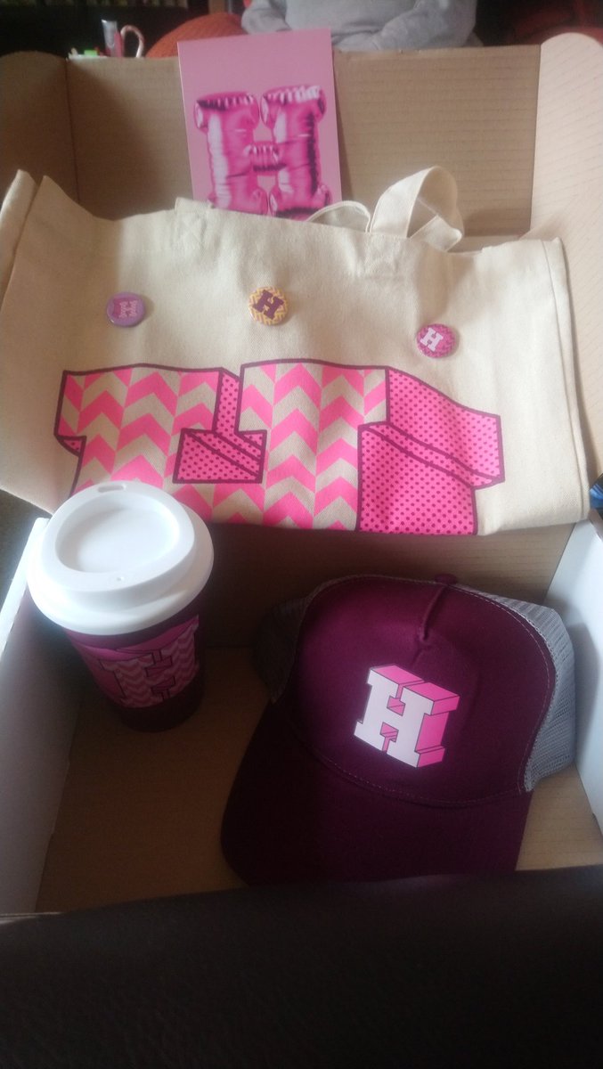 Just got my @sheffhallamuni welcome box! Officially a part of #teamhallam now!