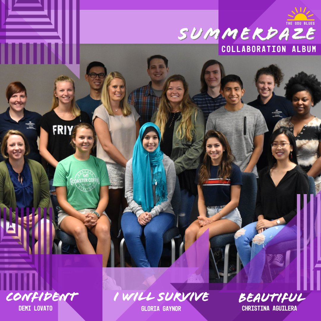 📣📣📣 It's FRIDAY!!! The ODU Blues Summerdaze Collaboration Album is here!!!!
Get connected. Stay connected.
@odulearningcenter <a href="/odueportfolio/">ODUePortfolio</a> @odusss @odu2024_ <a href="/odu1st/">ODU F1rst</a>
#LeADERS #impactlearningcommunities
#olddominionuniversity #odu #studentsuccess #chip #inthistogether #odu2020