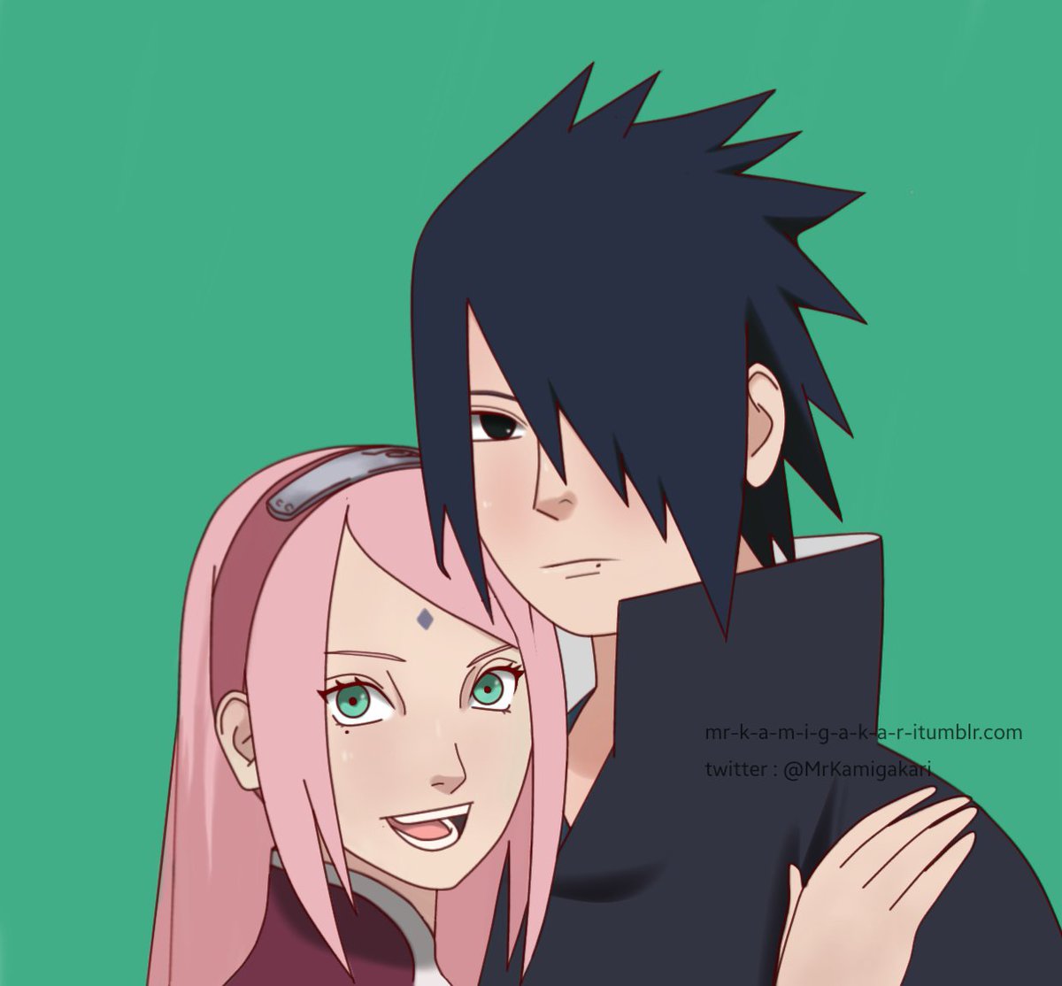 Just  Sasuke and Sakura 
#sasusaku #myart
