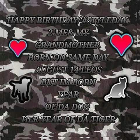 MRGETWILDBOY's tweet photo. https://t.co/3HJFlUTiVK
I WISH ME N MY GRANDMOTHER A Happy Birthday 🍰🎂🍧🍨🍦🎁😇😍😘😘😘😍😍😍🎆🎇🎉🎊🎈MAY WE BE BLESS TO HAVE MANY MORE #AUGUST14 #leoseason #leo♌ 🐅🐕 #STYLEGANG. #SOULJASTYLE #ORLANDO #FLORIDA #STYLEDAY https://t.co/6YTMlivFn9
