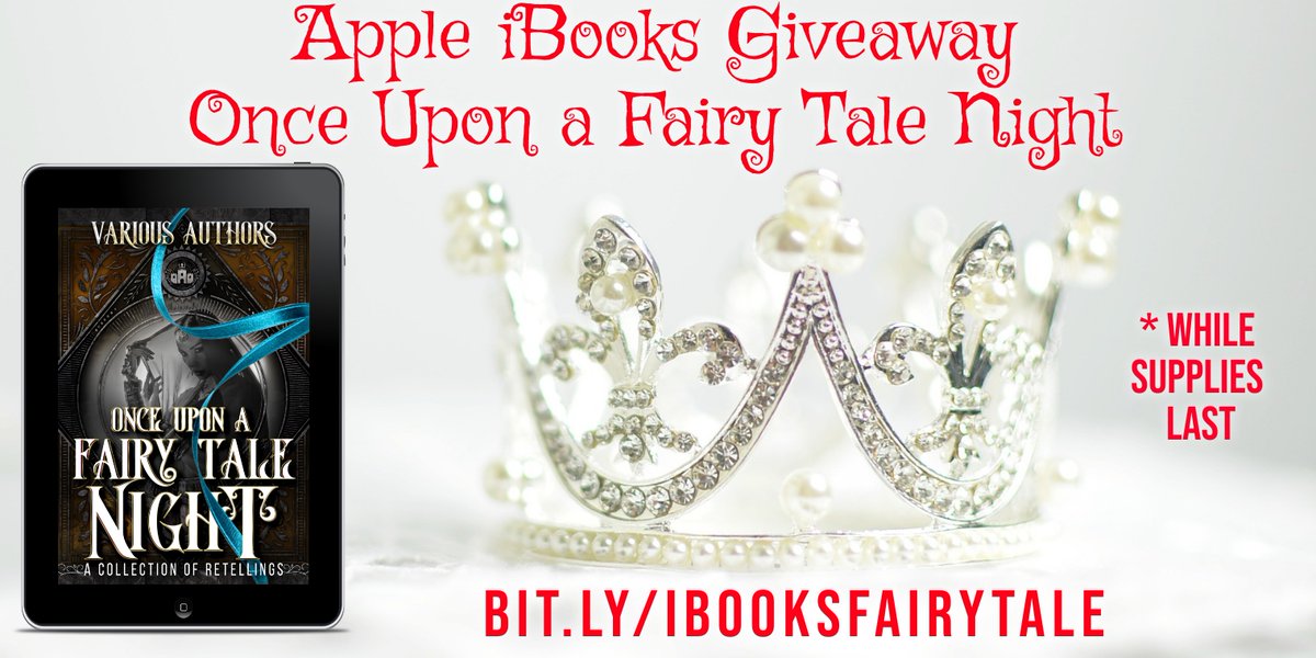 Get a FREE copy of Once Upon a Fairy Tale Night! (While supplies last) bit.ly/ibookfairytale
 #ibook #applebooks #ebooks #ebook #fairytale #giveaway #win #EnterToWin