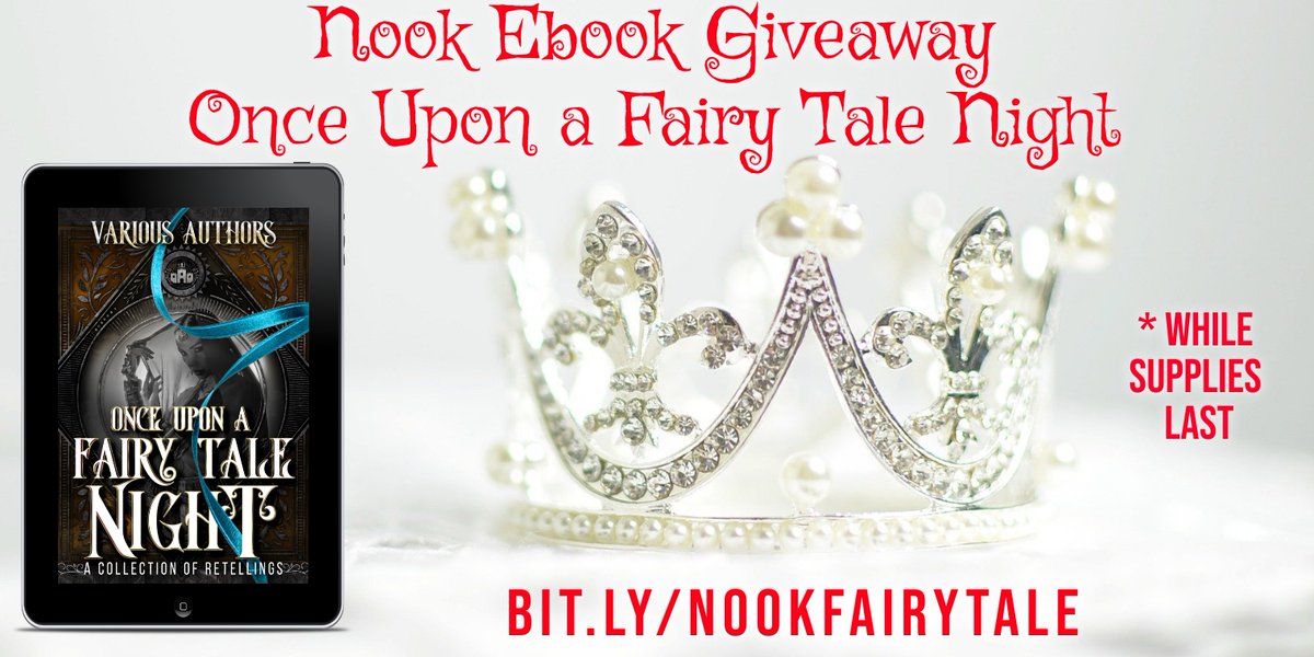 MargoBondCollin's tweet photo. Get a FREE copy of Once Upon a Fairy Tale Night! (While supplies last) https://t.co/I4J2ZW3LPW
 #nook #barnesandnoble #ebooks #ebook #fairytale #win #giveaway #EnterToWin https://t.co/az2rJDiGIH