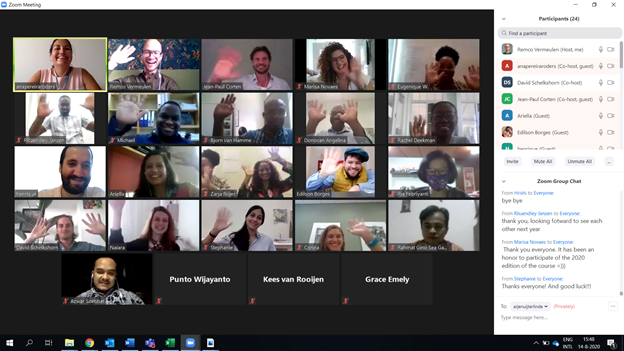 It's a wrap! Our participants from 🇨🇼🇸🇷🇧🇷🇮🇩  have successfully finished online part 1 of UHS 2020! Congrats to all, but don't think you won't have to do anything till part 2 next year August! <a href="/ihserasmusuni/">IHS Erasmus University Rotterdam</a> <a href="/BKTUDelft/">BK TUDelft</a> <a href="/RCE_erfgoed/">Rijksdienst voor het Cultureel Erfgoed</a>