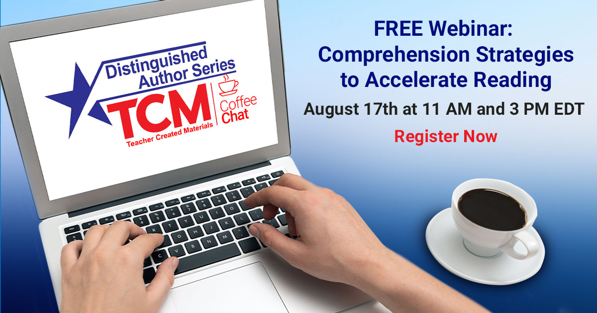 tcmpub's tweet image. There&apos;s still time to join expert @LoriOczkus to learn practical strategies, including Lori&apos;s unique &quot;Fab Four,” to accelerate reading comprehension in any setting! Register now: 11 AM EDT: bit.ly/31oA8Uc or 3 PM EDT: bit.ly/3kngSz1
#TCMunited