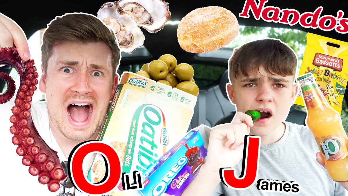 🔥NEW VIDEO🔥
Only EATING FOODS that begin with with the FIRST letter of our NAMES! <a href="/JamesWhite_TV/">James White</a> 
youtu.be/k4Ycd71VsdA