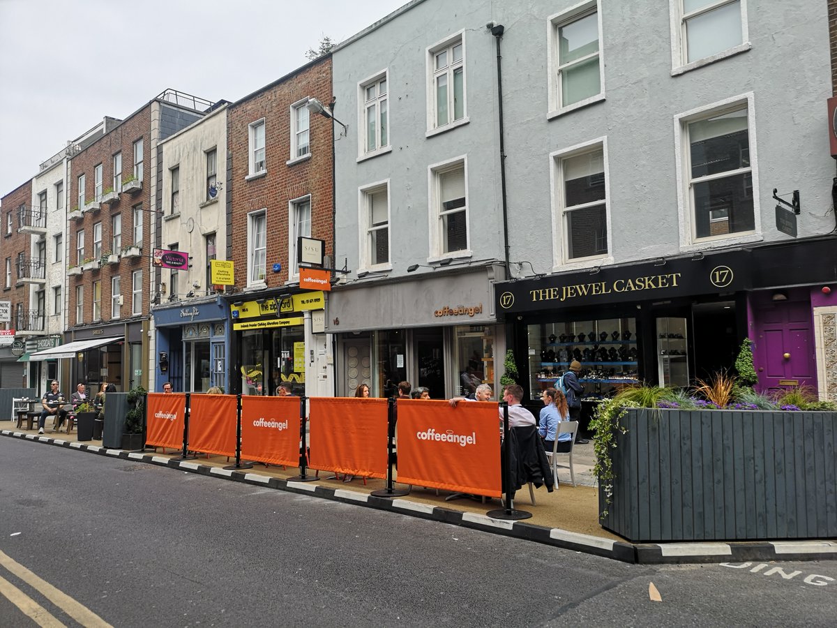 Good News! We have extended the pedestrian trials until the end of August, following extremely positive feedback from the first three weekends of the trial. Also from next week, 7 day permissions for outdoor tables &amp; chairs will be granted at a number of locations. #CovidMobility
