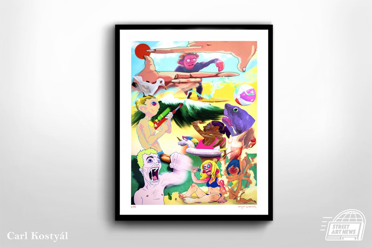 streetartnews's tweet photo. Canyon Castator “A Clean Break” Print Release – August 19th #canyoncastator https://t.co/gQVsQQ2NNe https://t.co/mWzRmjjuNb