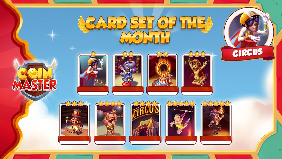 Lo and behold: the Card Set of the month… 🎴#RETWEET and drop your completed card sets below for a chance to win 1000 SPINS! 🤩