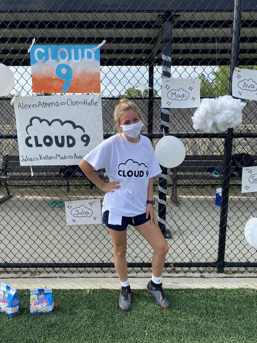BMHSTitanGSoc's tweet photo. Cloud 9 ☁️9️⃣
Team Leader: Halle Dacek
Motto: We’re Cloud 9 and we’re feeling fine! https://t.co/xsOwfLbYOJ