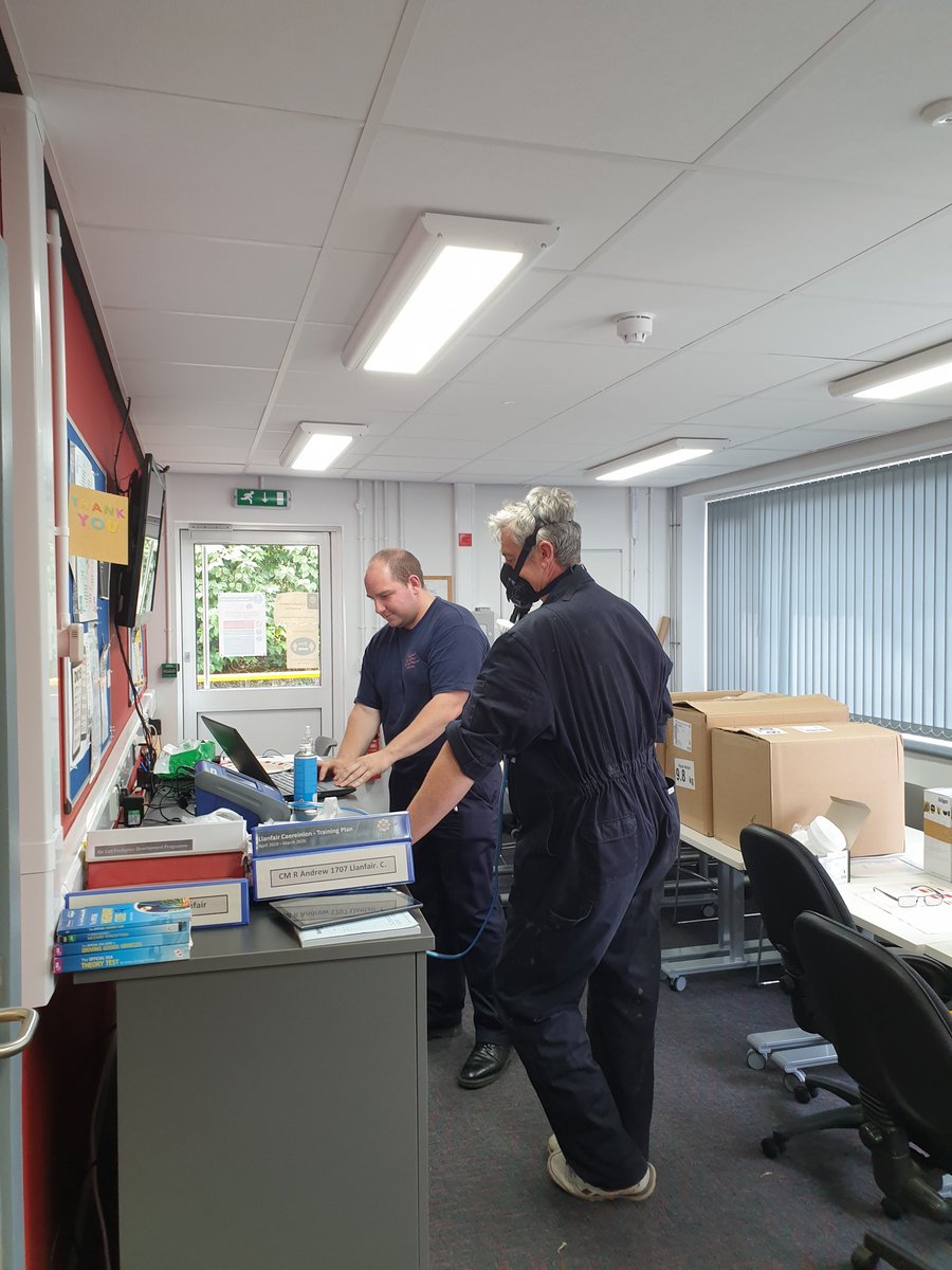 Llanfair Fire Stn (@llanfairfire) on Twitter photo Crew were test fitted for new personal issue respirators and fire boots today. <a href="/Bastley90/">Ben Astley</a> <a href="/CommandPowys/">Powys Command</a> Crew were test fitted for new personal issue respirators and fire boots today. <a href="/Bastley90/">Ben Astley</a> <a href="/CommandPowys/">Powys Command</a>