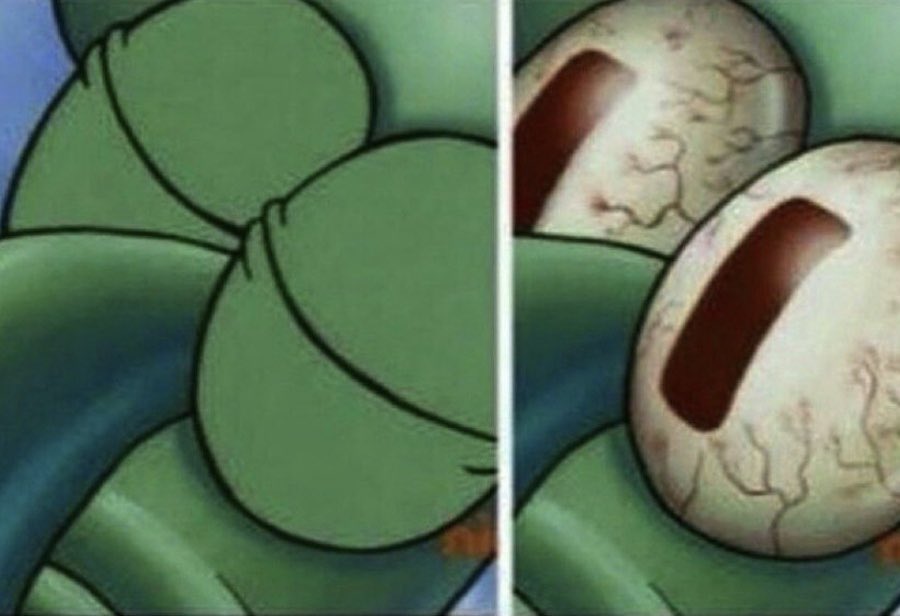 schaffRAjanessa's tweet photo. When you’re about to go to sleep but you remember it’s the last day of the month and you haven’t logged your hours yet #TrainFromHome #ToadHouse #WeekOneMemes https://t.co/JQxDXvCYdI