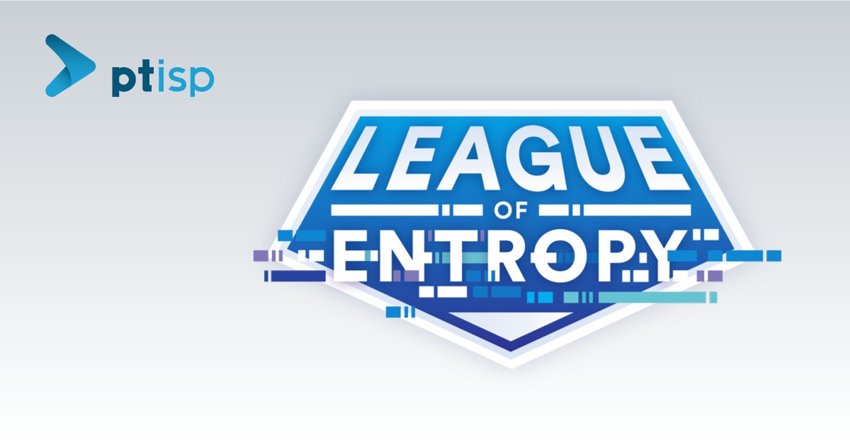 A <a href="/PTisp/">PTisp</a> juntou-se à “League of Entropy” para um dos primeiros serviços na internet que permite publicamente fornecer uma fonte de #aleatoriedade imparcial. Mais info: ptis.pt/league-of-entr…

#entropy